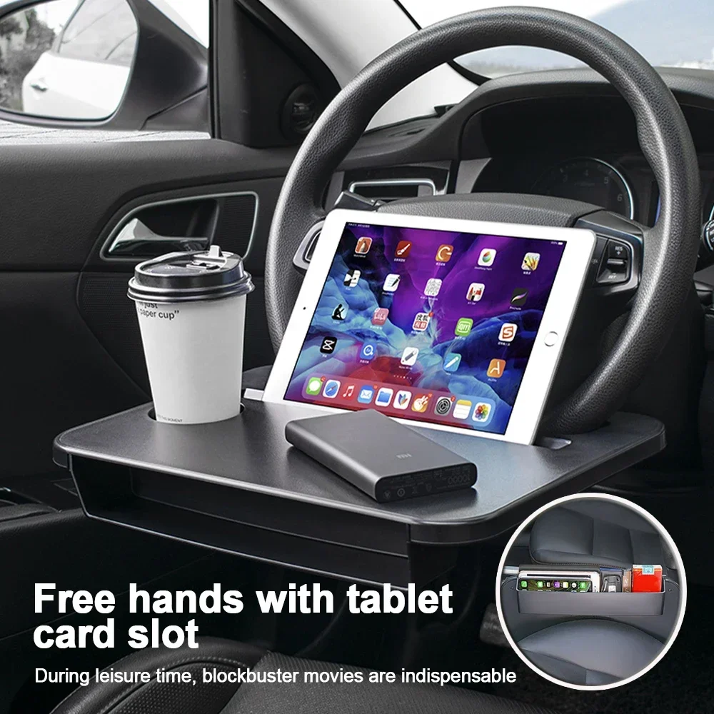 Laptop Accessories Table - Multi-used Car Tray Laptop Desk Pad