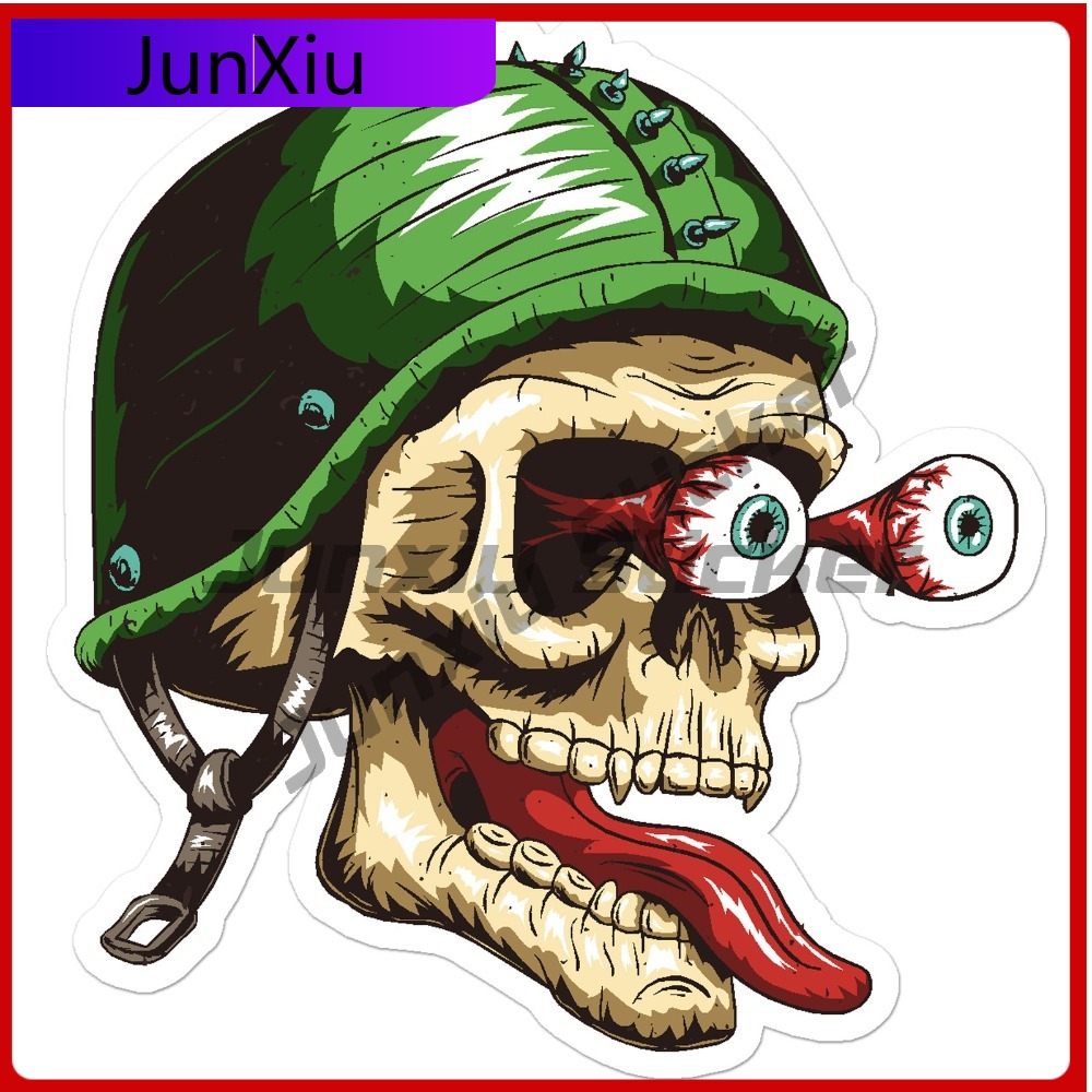 Laptop Accessories You Must Have - Skull Eyeballs Vinyl Anime Must Have