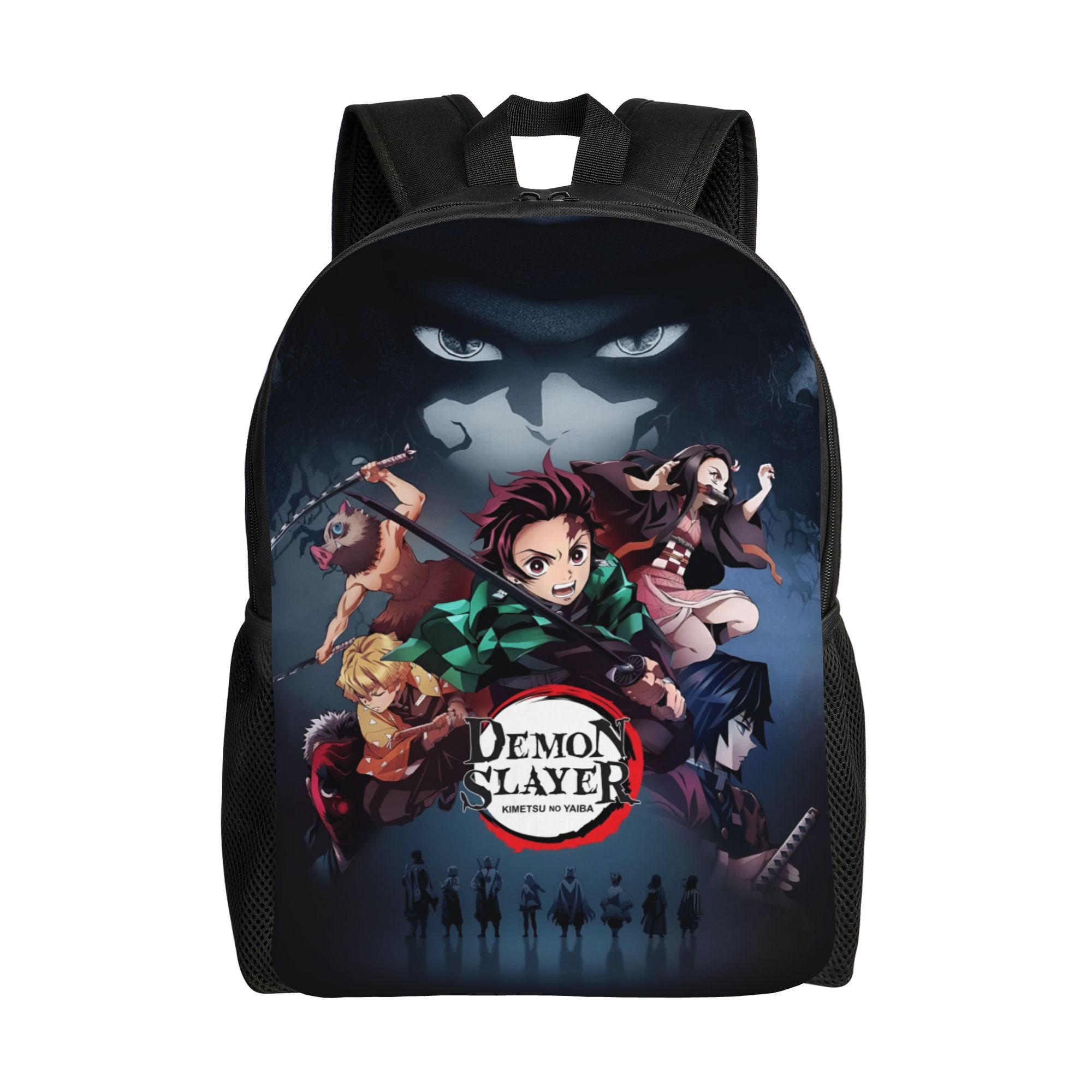 Laptop Accessories 3D Print - 3D Print D-Demons Slayers Backpack Girl