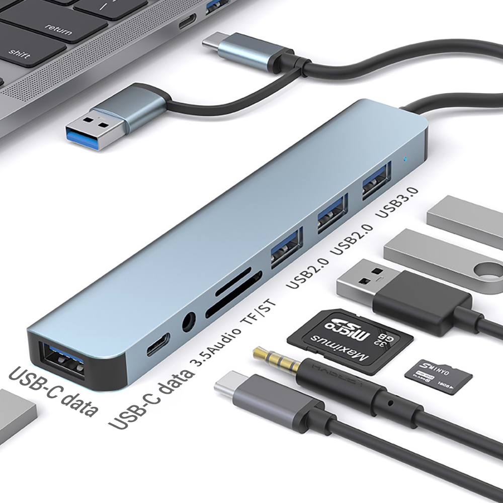 Laptop Accessories You Need - 9-in-1 Dual Head USB Docking Station
