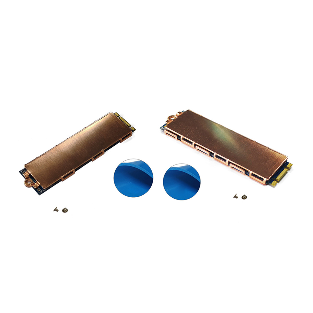 Laptop Accessories Cooling Pad - Metal SSD Cooler with Thermal Silicone