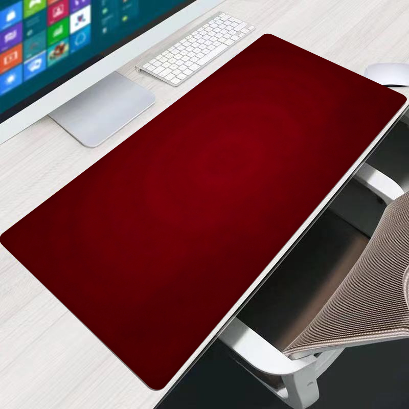 Laptop Accessories Mouse - Red Mouse Pad Office Extended Desk