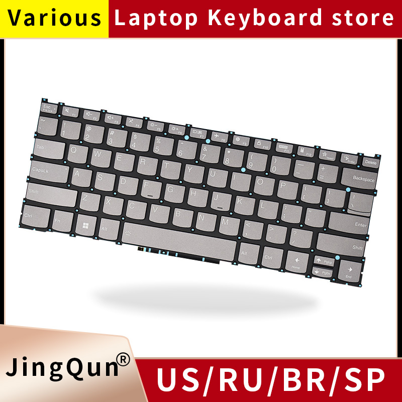 US/RU Laptop Keyboard For Leno - Yoga Laptop Accessories recension och pris