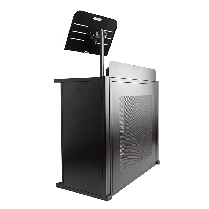 Steel DJ table with integrated - Laptop Accessories Table recension och pris