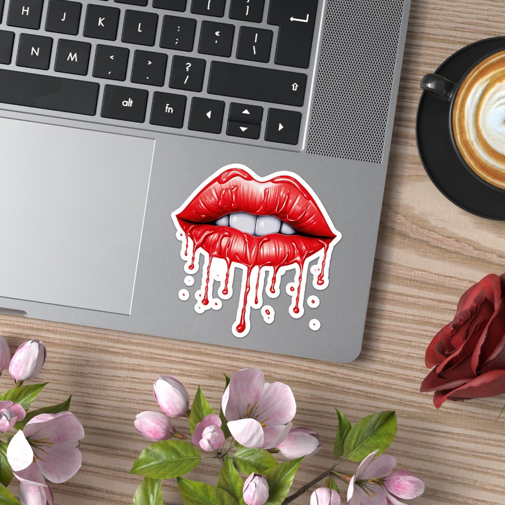 Dripping Red Lips New Must Hav - Laptop Accessories You Must Have recension och pris