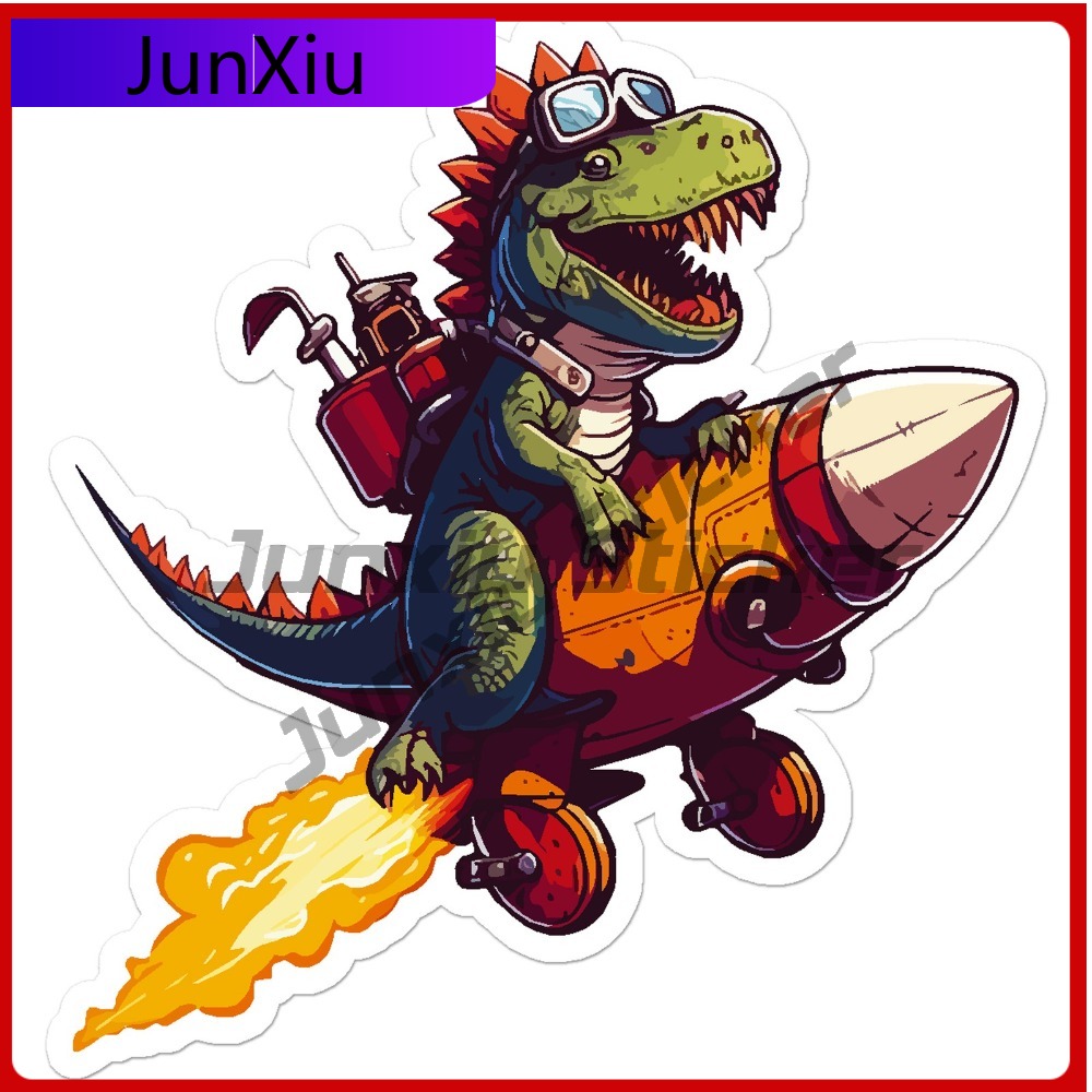 Dinosaur On Rocket Unique Must - Laptop Accessories You Must Have recension och pris