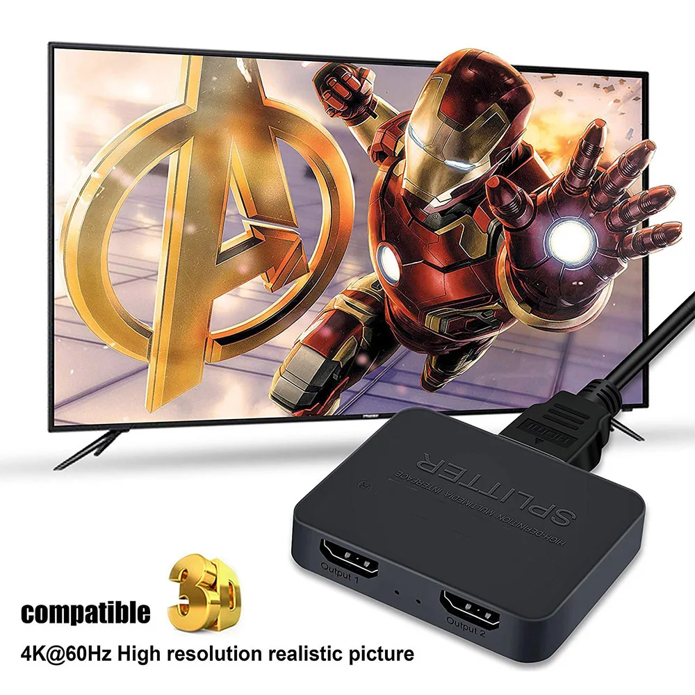 1-in-2-Out 4K Switch Video HDM - Laptop Accessories Display recension och pris