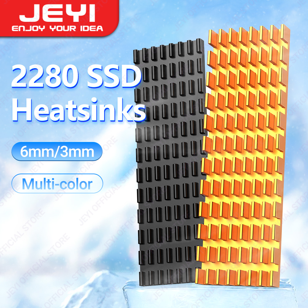 JEYI M.2 SSD Heatsink Aluminum - Laptop Accessories Cooling Pad recension och pris
