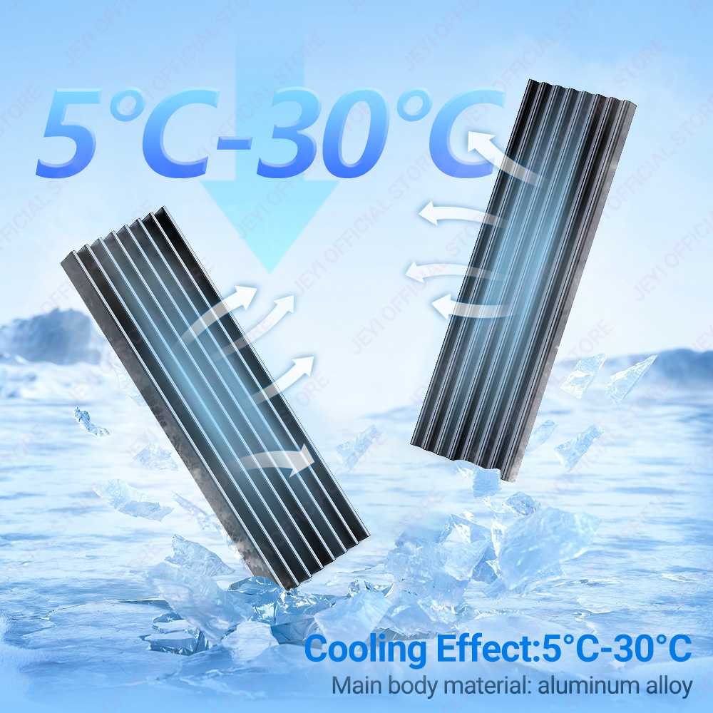 JEYI M.2 SSD Heatsink Aluminum - Laptop Accessories Cooling Pad recension och pris