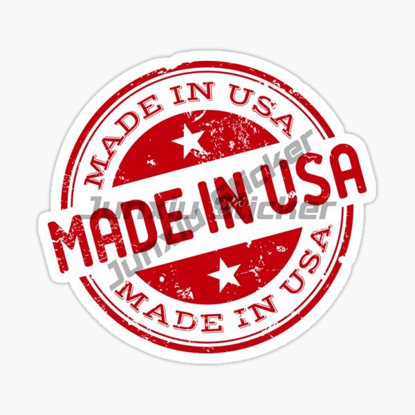 MADE IN USA Flag Vinyl Car Sti - Laptop Accessories And Parts recension och pris