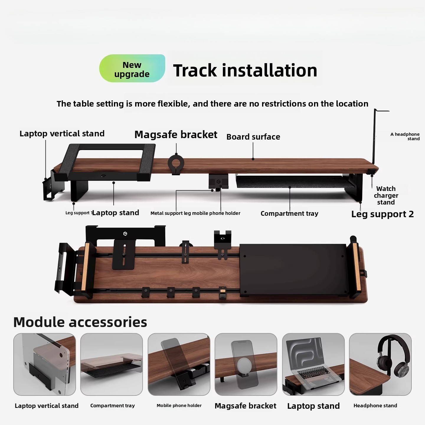 Z3 Pro Accessory Monitor Metal - Laptop Accessories Table recension och pris