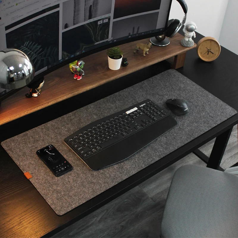 Wool Felt Mouse Pad Office Com - Laptop Accessories Protector recension och pris