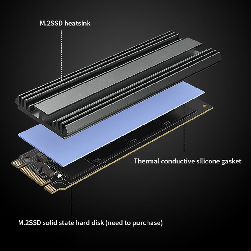 TEUCER M2 2280 Solid State Har - Laptop Accessories Cooling Pad recension och pris