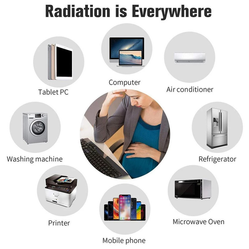 Anti-Radiation Metal Sticker f - Laptop Accessories Protector recension och pris