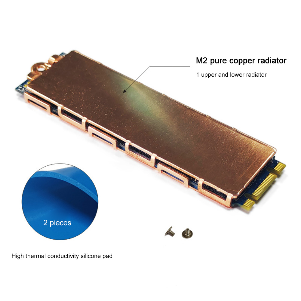 Metal SSD Cooler with Thermal  - Laptop Accessories Cooling Pad recension och pris