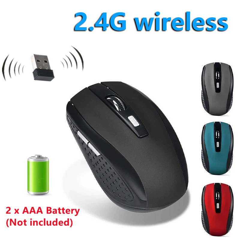 2.4G Wireless Mouse Portable E - Laptop Accessories Mouse recension och pris