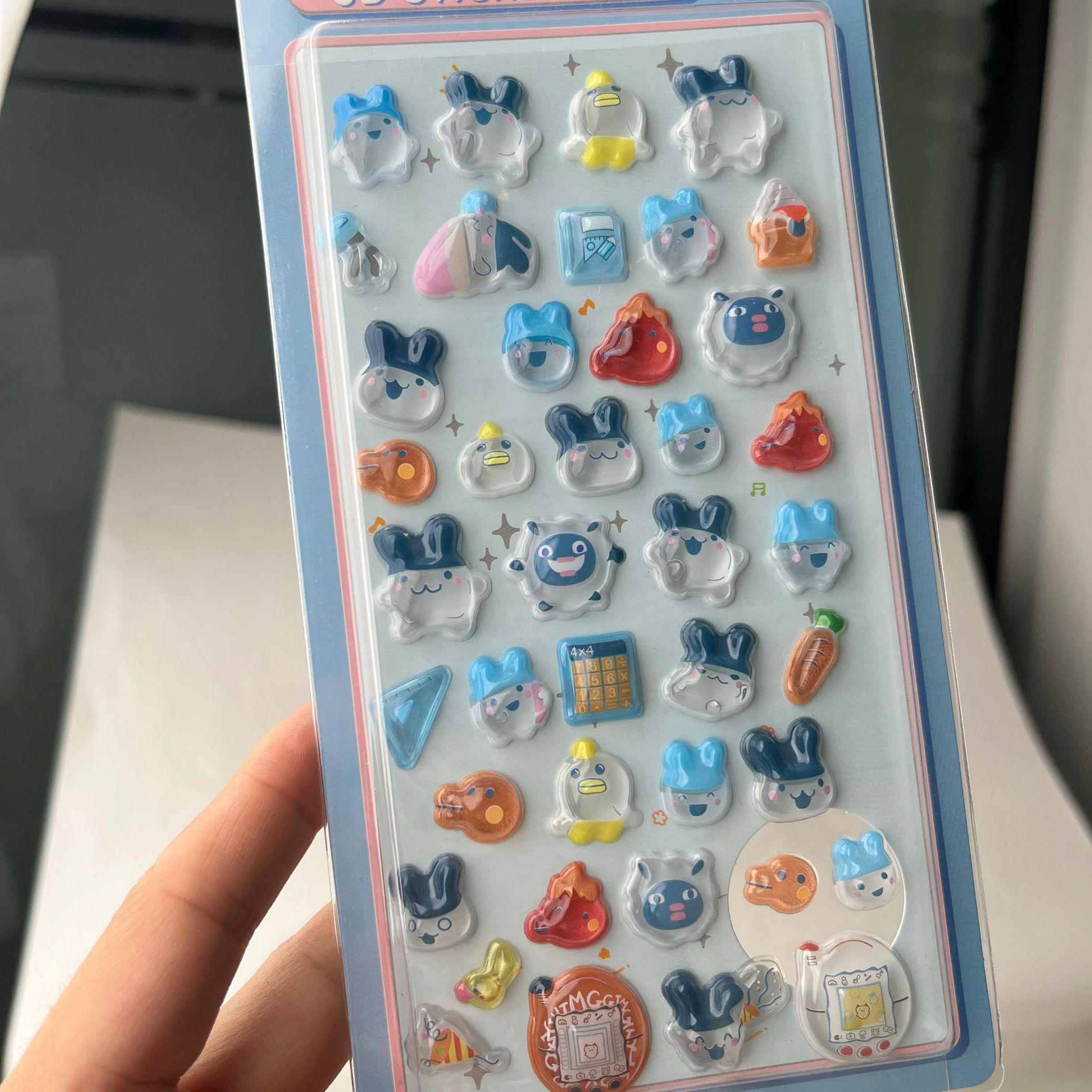 Cute Tamagotchi 3D Puffy Stick - Laptop Accessories And Parts recension och pris