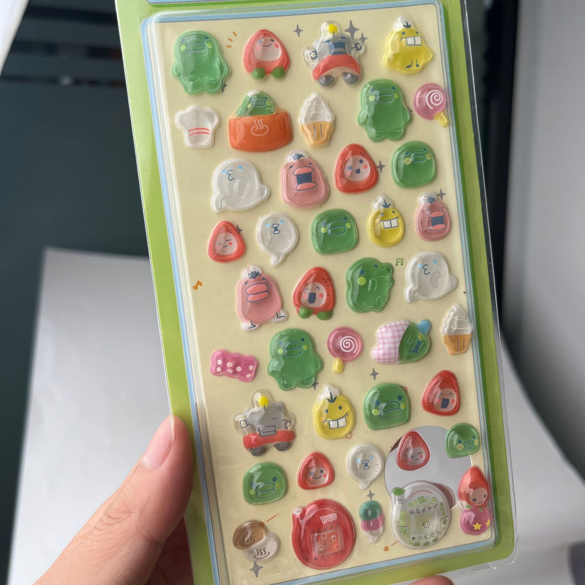 Cute Tamagotchi 3D Puffy Stick - Laptop Accessories And Parts recension och pris