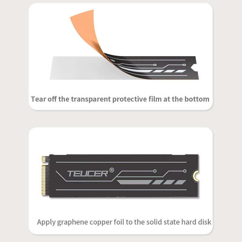 TEUCER Graphene M.2 SSD Heat S - Laptop Accessories Cooling Pad recension och pris