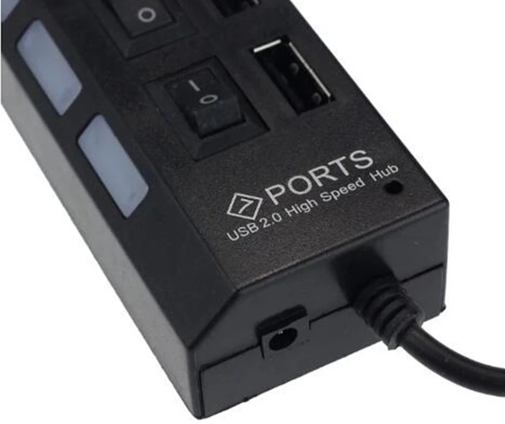 7 Port USB 2.0 Hub Splitter Fo - Laptop Accessories And Parts recension och pris
