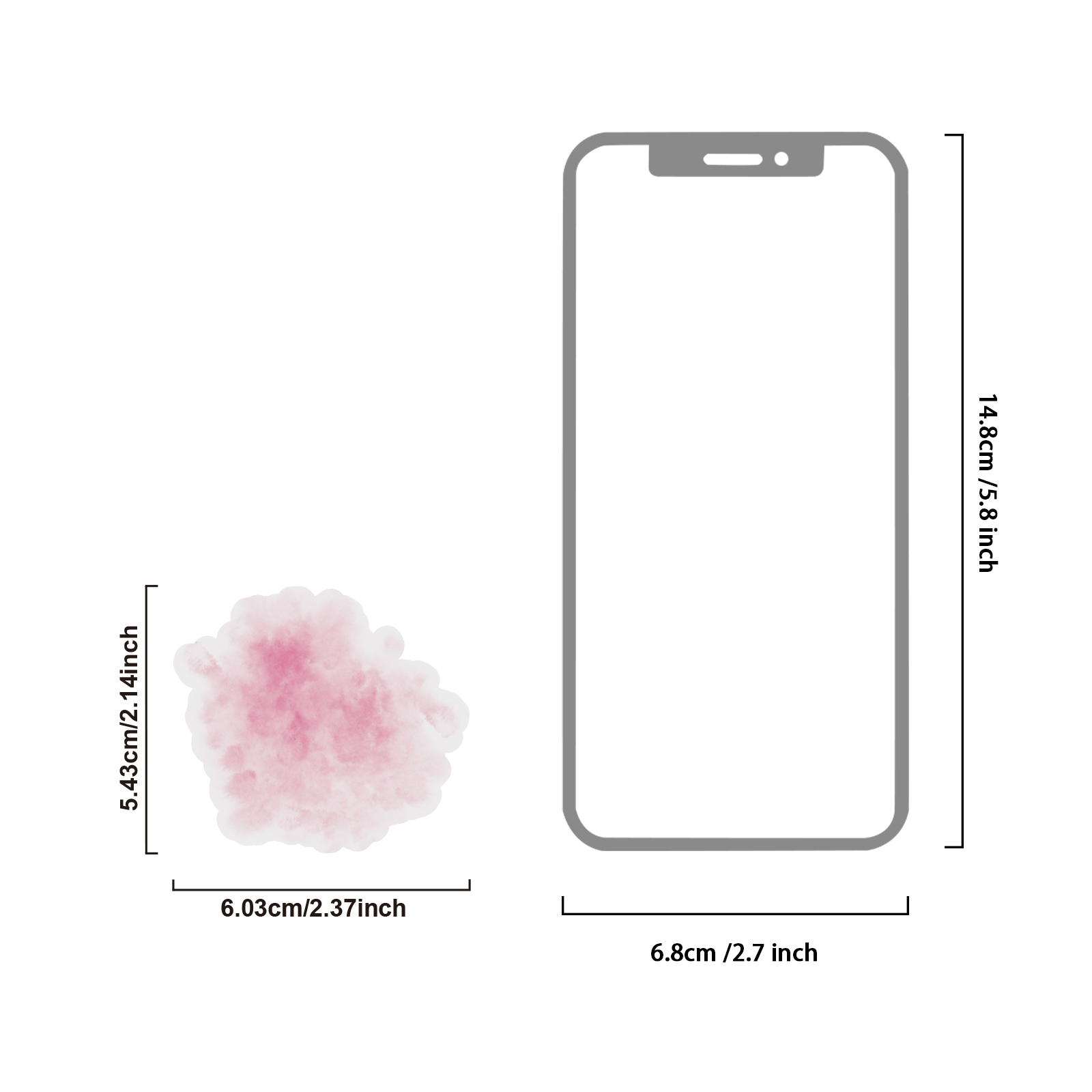 Etori Life Heartbeat Pink Wate - Laptop Accessories Display recension och pris